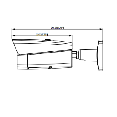 DAHUA TPCBF5300A19 - Cámara IP Bullet Térmica / Lente 19 mm