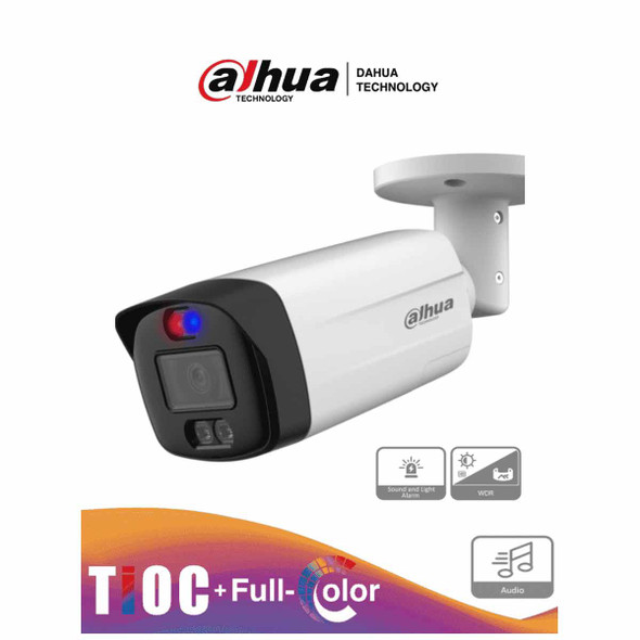 Dahua HAC-ME1509TH-A-PV -Cámara Bullet Full Color de 5 Megapíxeles/ Lente de 3.6 mm/ TiOC