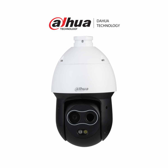 Dahua TPC-SD2241-T - Cámara domo Térmica/ 4 megapíxeles/ Inteligencia Artificial/ Luz blanca