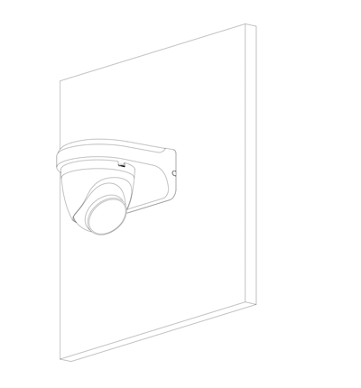 DAHUA HAC-HDW1801TQN-A - Camara Domo 4k/ 8 Megapixeles con Microfono Integrado/ Lente de 2.8mm/ 106 Grados de Apertura/ IR de 40 Metros/ Super Adapt/ Instalación Rapida/ WDR Real de 120 dB/ IP67/ Soporta: CVI/CVBS/AHD/TVI.   
