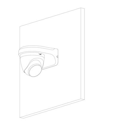 DAHUA HAC-HDW1801TQN-A - Camara Domo 4k/ 8 Megapixeles con Microfono Integrado/ Lente de 2.8mm/ 106 Grados de Apertura/ IR de 40 Metros/ Super Adapt/ Instalación Rapida/ WDR Real de 120 dB/ IP67/ Soporta: CVI/CVBS/AHD/TVI.