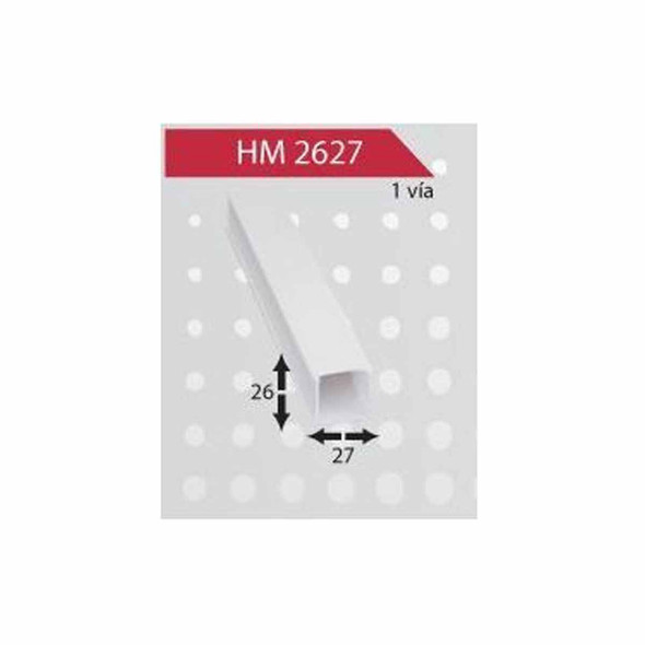 HM HM2627-2 CANALETA PVC 26X27MM 2M 