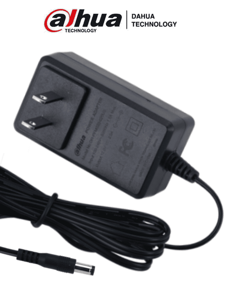 DAHUA DH-PFM320-020US - Fuente de Poder de 12 Vcc 2 Amper/ Entrada de 100-240 VAC/ Especial para Camaras de CCTV/ Cable de 1.5 metros