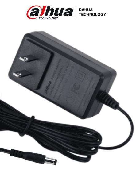 DAHUA DH-PFM320-020US - Fuente de Poder de 12 Vcc 2 Amper/ Entrada de 100-240 VAC/ Especial para Camaras de CCTV/ Cable de 1.5 metros