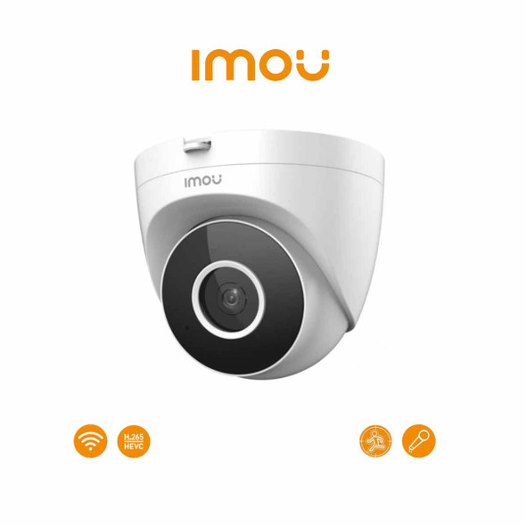 IMOU Turret SE - Cámara IP Domo Wifi de 2 Megapíxeles/ Lente de 2.8 mm