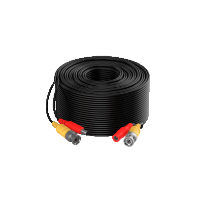 DAHUA DH-PFM942I-50-5 - Cable de 50 Metros Armado para Video y Energía/ con Conectores BNC y de Energía/ Para Cámaras Hasta 4k/ Soporta: AHD/CVI/TVI/CVBS/ Uso Exterior e Interior/ Cobre de Alta Pureza/