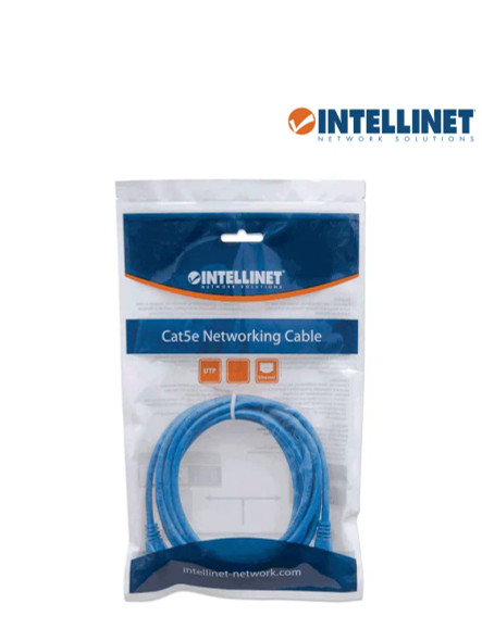 INTELLINET 342575 - Cable patch / CAT 6 / 1.0 Metro ( 3.0F) / UTP Azul / Patch cord