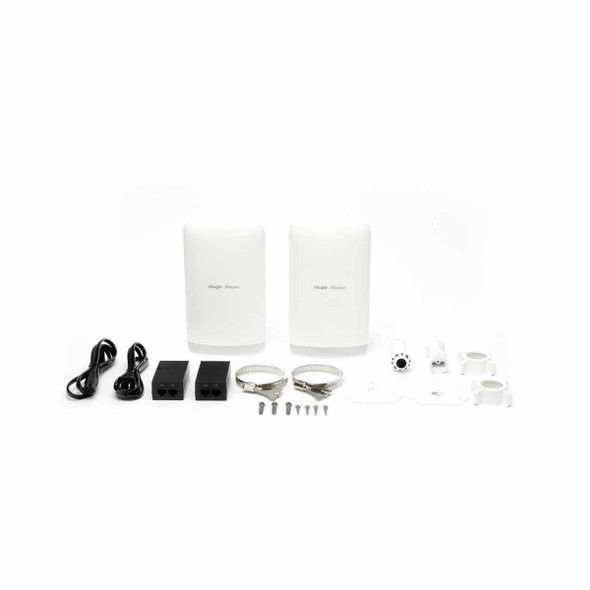 Kit completo Punto a Punto Pre-Configurado hasta 5 Km Banda 5Ghz hasta 867Mbps