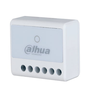 DAHUA DHI-ARM7011-W2 - Relevador Inalámbrico/ 1 Entrada NO/NC de 7-24 Vcd/ 1 Salida de Max 5A/ Comunicación Estable/ Detección de Interferencias/ 1 Entrada de Tamper.