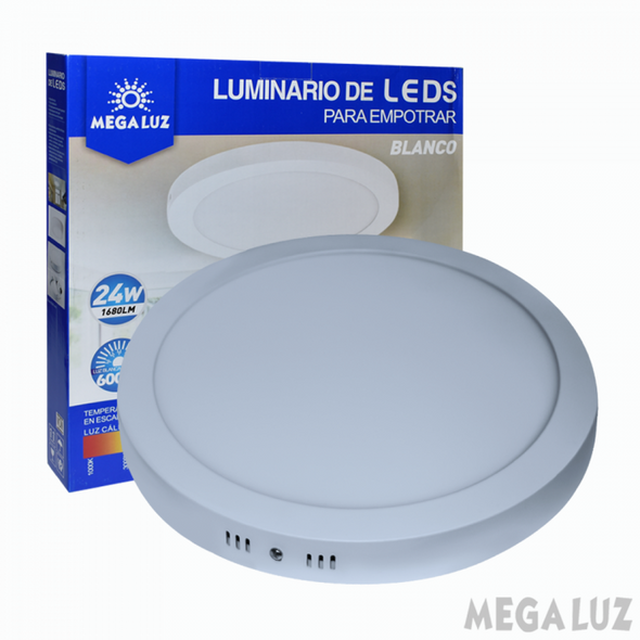MEGALUZ S11W24EB LAMPARA SOBREPONER 24W (1090040)