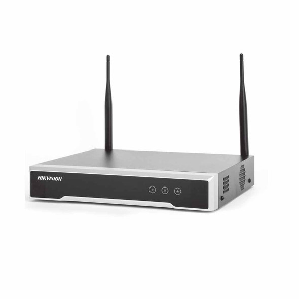 NVR 4 Megapixel / 8 canales IP / 1 Bahía de Disco Duro / 2 Antenas Wi-Fi 