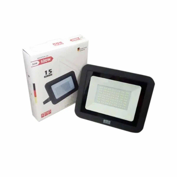 QOP Q11-15 REFLECTOR 50WATTS 6000K/50W/60HZ/REFLECTOR LED/160 mm de largo / 28 mm de ancho /140 mm de alto 