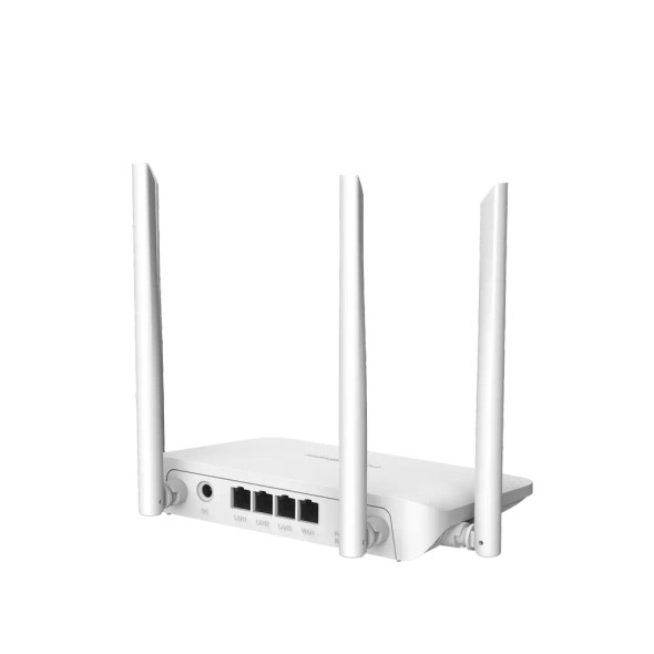 RUIJIE RG-EW1200 Home Router Inalámbrico Wi-Fi5 Doble Banda, 1 Puerto Wan 10/100 y 3 Puertos Lan 10/100 Hasta 1,200 Mbps.WiFi 5 estándar 802.11ac para alta velocidad Modos de operación: router, AP, WISP, mesh.