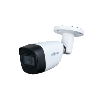 DAHUA HAC-HFW1200CMN-A- Camara Bullet 1080p/ Lente de 2.8 mm/ Microfono Integrado/ 101 Grados de Apertura/ Metalica/ IR de 30 Mts/ IP67/ Soporta CVI/CVBS/AHD/TVI.