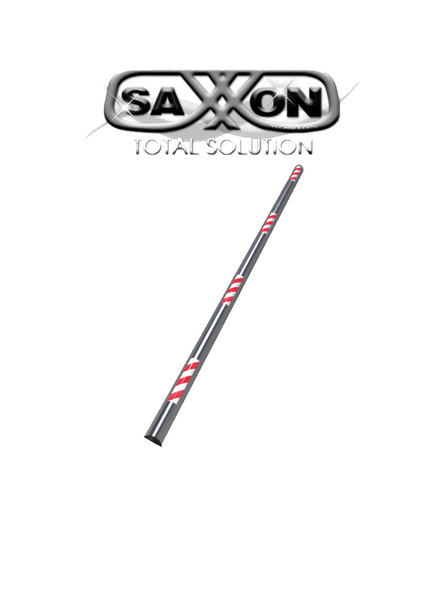 SAXXON SAX60B Brazo de aluminio de 6 metros / Reflejantes en color rojo / Para barrera manual EH60L / Sobre Pedido