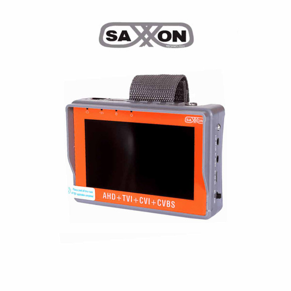 SAXXON TES07MC- Probador de Video de Pulsera con Pantalla de 4 Pulgadas/ Soporta Resolución de Hasta 4 MP
