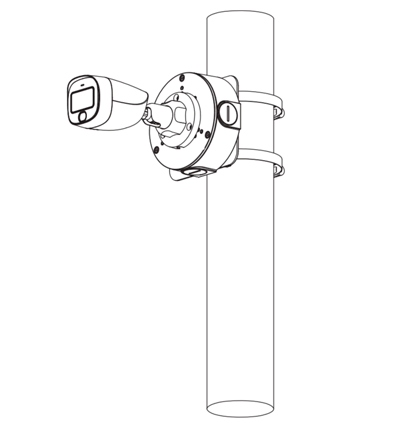 DAHUA HAC-HFW1209CN-A-LED - Cámara Bullet Full Color 1080p/ Lente de 2.8 mm/ 106 Grados de Apertura/ Micrófono Integrado/ Luz Blanca de 20 Mts/ DWDR/ Starlight/ IP67/ Soporta CVI/AHD y CVBS.
