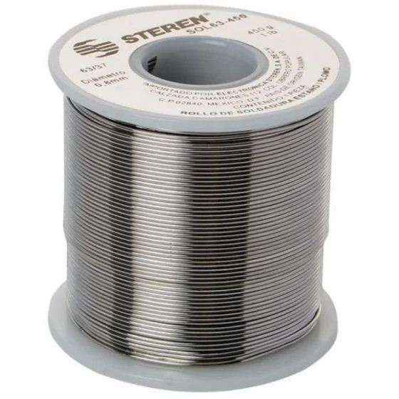 STEREN SOL63-450 ROLLO DE 450 GRAMOS DE SOLDADURA