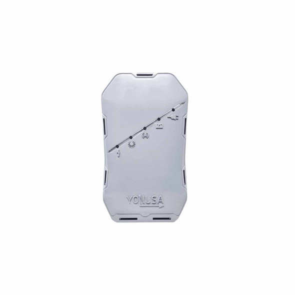 YONUSA SYSNGHS Energizador de nueva generación para solución de cerco eléctrico. Cubre 500 metros lineales o 100 metros en 5 lineas. Incluye control remoto