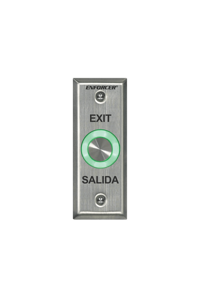 Seco-Larm SD6176SS1Q - Botón de salida piezoeléctrico 