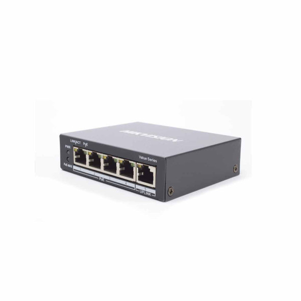 Switch Gigabit PoE+ / No Administrable / 4 Puertos 