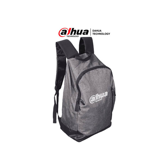 MATPRO016 - Mochila Gris/ con Logotipo Marca Dahua/ Promocional