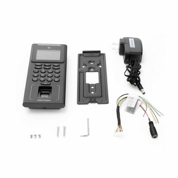 HIKVISION DS-K1T321MFWX-B Terminal Facial Min Moe WIFI Administrable por Smartphone o Nube / Acceso y Asistencia /500 Rostros y Lector de Tarjetas MIFARE 