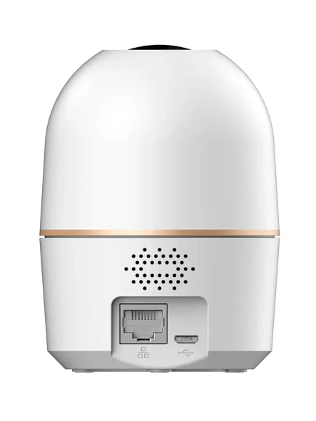 DAHUA DH-H5A - Cámara IP Domo Motorizado Wifi de 5 Megapíxeles con IA, autotracking, audio bidireccional (micrófono y altavoz), sirena, IR de 10 m, ranura MicroSD
