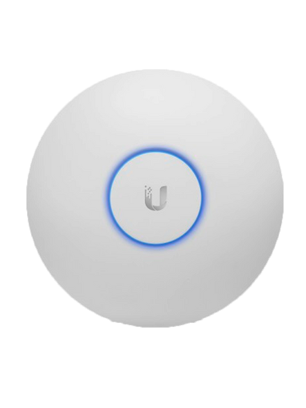 UBIQUITI UAP-AC-LR - Access Point Inalámbrico de largo alcance UniFi AC / Doble Banda 802.11ac / Interior / MIMO 2x2 / 24 dBm / Hasta 1317 Mbps / Incluye Inyector PoE