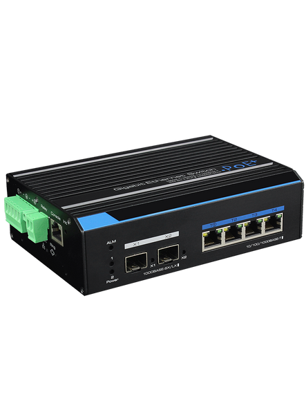 UTEPO UTP7304GEPOE - Switch industrial  Gigabit  PoE administrable / L2