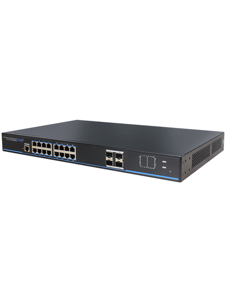 Utepo UTP3-GSW1604S-MTP250 - Switch Gigabit PoE/ Administrable Capa 2/ 16 Puertos 