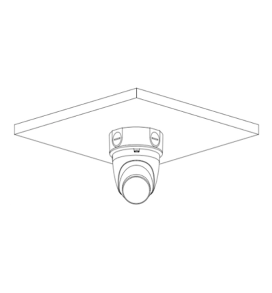 DAHUA IPC-HDW2449T-S-IL - Camara Domo IP de 4 Megapixeles/ Con Ilumin…