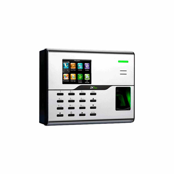ZKTECO UA860ID - Control de Asistencia y Acceso Básico con Huella Digital BioID (3000), Tarjeta ID 125 kHz (3000), Registro de 50,000 Eventos, Conectividad TCP/IP y WiFi