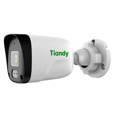 TIANDY TC-C321N-CM CAMARA BALA IP 2MP COLOR - SPEC:AK/I3W/E/Y/2.8MM/V2.0 2MP AK COLORMAKER/ CAMARA BALA IP/ LENTE FIJO/ 2.8MM/ IR 30M/ CARCASA POLICARBONATO/ MICROFONO/ POE/ AUDIO