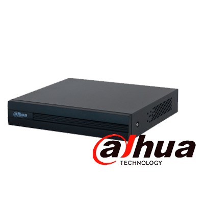 DAHUA KITXVR1B08-I-2MP4CP - Kit de videovigilancia de 8 canales. Incluye 4 cámaras B1A21 de 2MP, DVR Cooper-I WizSense con IA y H.265+ de 8 canales más 2 IP o hasta 10 canales IP