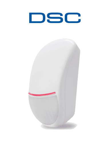 DSC LC200- Detector de movimiento digital infrarrojo cableado anti-mascotas. 15 mts tecnología LODIFF® Optics y POLY IR