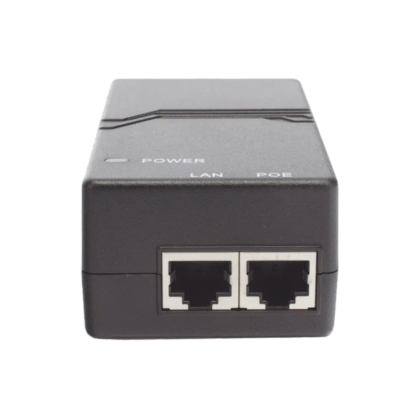 RUIJIE RG-E-120(GE) nyector PoE estándar 802.3af con 15 W de potencia Compatibilidad multi marca IEEE 802.3af 2 puertos LAN gigabit para conexión eficiente Rango de entrada eléctrica 100 - 240 V AC