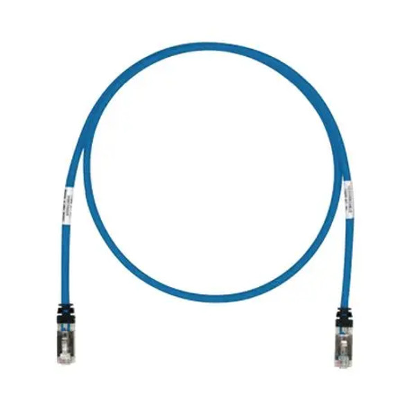LINKEDPRO LP-UT6-100-BU Cable de parcheo UTP Cat6 - 1 m - azul Cumple normas IEEE 802.3/3u/3ab para LAN Transmisión de datos 10/100/1000 Base-TX, supera 1 Gbps Impedancia característica de 100 Ohms