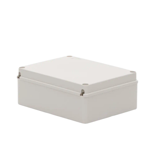 PRECISION PST-1924-E Gabinete de Plástico IP55 (190X240X95 mm). Protección EMI. Para Instalaciones Comerciales, Residenciales e Industriales. Incluye Tornillería para su Tapa. Operación de -40 a 120°C de temperatura