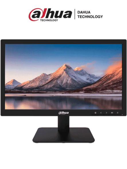 DAHUA DHI-LM19-L200N - Monitor Led de 19 Pulgadas ofrece calidad Full HD y un rendimiento constante 24/7. Con entrada HDMI y VGA, tiempo de respuesta de 5ms y bajo consumo de energía, es ideal para videovigilancia profesional