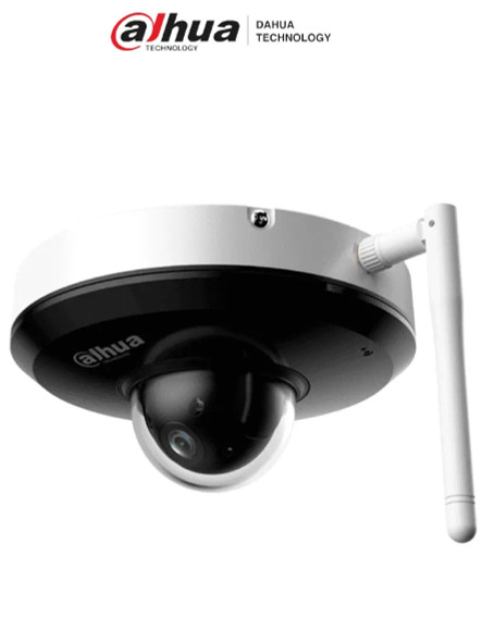 DAHUA SD1A204DB-GNY-W - Camara IP PTZ WiFi De 2 Megapixeles/ Zoom Optico 4X/ Antivandalica/ Luz IR de 20 Metros/ Microfono Integrado/ Ranura para MicroSD/ Face Detection/ SMD 3.0/ Protección IP66/IK08