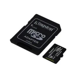 KINGSTON SDCS3/128GB MEMORIA MICRO SDCS3 KINGSTON 128GB CANVAS SEL PLUS G3 150MB ALMACENAMIENTO TARJETA MICRO SD 