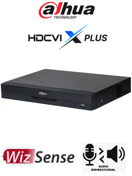 DAHUA DH-XVR5108HE-I3/T - DVR de 8 Canales 5MP Lite WizSense/ HDCVI X PLUS/ Audio Bidireccional en los 8 Canales/ H.265+/ 8 Canales +4 IP/ Hasta 12 Ch IP/ 1 Canal de Reconocimiento Facial/ SMD Plus/ Protección Perimetral/ Compatible con Dolink Care