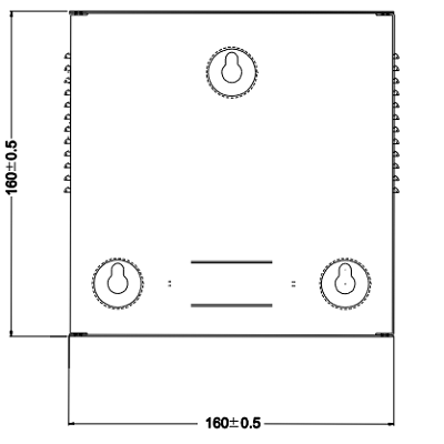 DAHUA PFM341-9CH - Fuente de Poder de 12 vcd/ 5 Amperes/ para 9 Camaras/ Fusibles Intercambiables/ Proteccion contra Sobrecargas/ Color Blanco