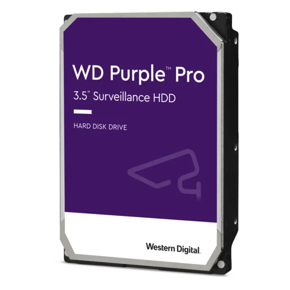 WESTERN DIGITAL WD122PURP Disco Duro Interno Western Digital / WD purp 3.5-inch HDD / 7200 RPM / SATA 6Gb/s / Capacidad 12TB / Cache 512MB 