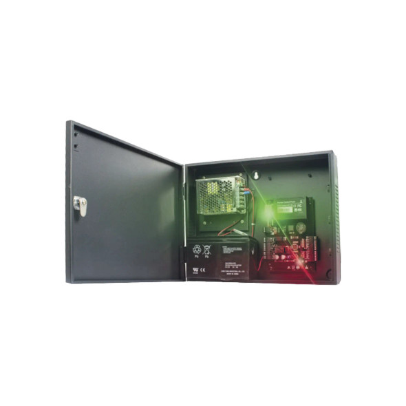ZKTECO SYSCA-4R-4D C3400 Panel de Control de Acceso para 4 Puertas / Fácil Administración / 30,000 Tarjetas / Incluye Gabinete y Fuente de Alimentación 12Vcc/3A / Software GRATIS