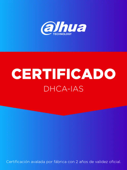 DAHUA DHCA-IAS - Paquete para certificación de sistemas de alarmas inalámbricas de Dahua, Incluye: panel de alarma HUB 2.0, sirena intercomunicadora, control remoto, sensor de movimiento y contacto magnético