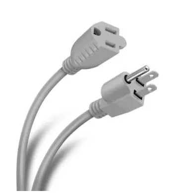 STEREN EXT-3X16-3GR Extensión polarizada para uso rudo, de 3 m SOPORTA HASTA 13A FABRICADA CON CABLE DE 3X16 AWG 2 CAPAS DE AISLAMIENTO EN PVC COLOR GRIS PARA MAXIMA RESISTENCIA 