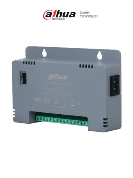 DAHUA DH-PFM344D-8CH-US - Fuente de Poder con Distribuidor para 8 Canales/12 vcd 4 Amperes/ Voltaje de Salida Ajustable de 12, 13.5 y hasta 15 vdc/ Protección de Voltaje/ Protección contra fuego V-0/ Certificación FCC