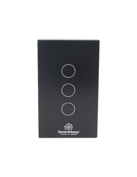 EPCOM, apagador switch inalámbrico WIFI con control de 3 regresos de carga